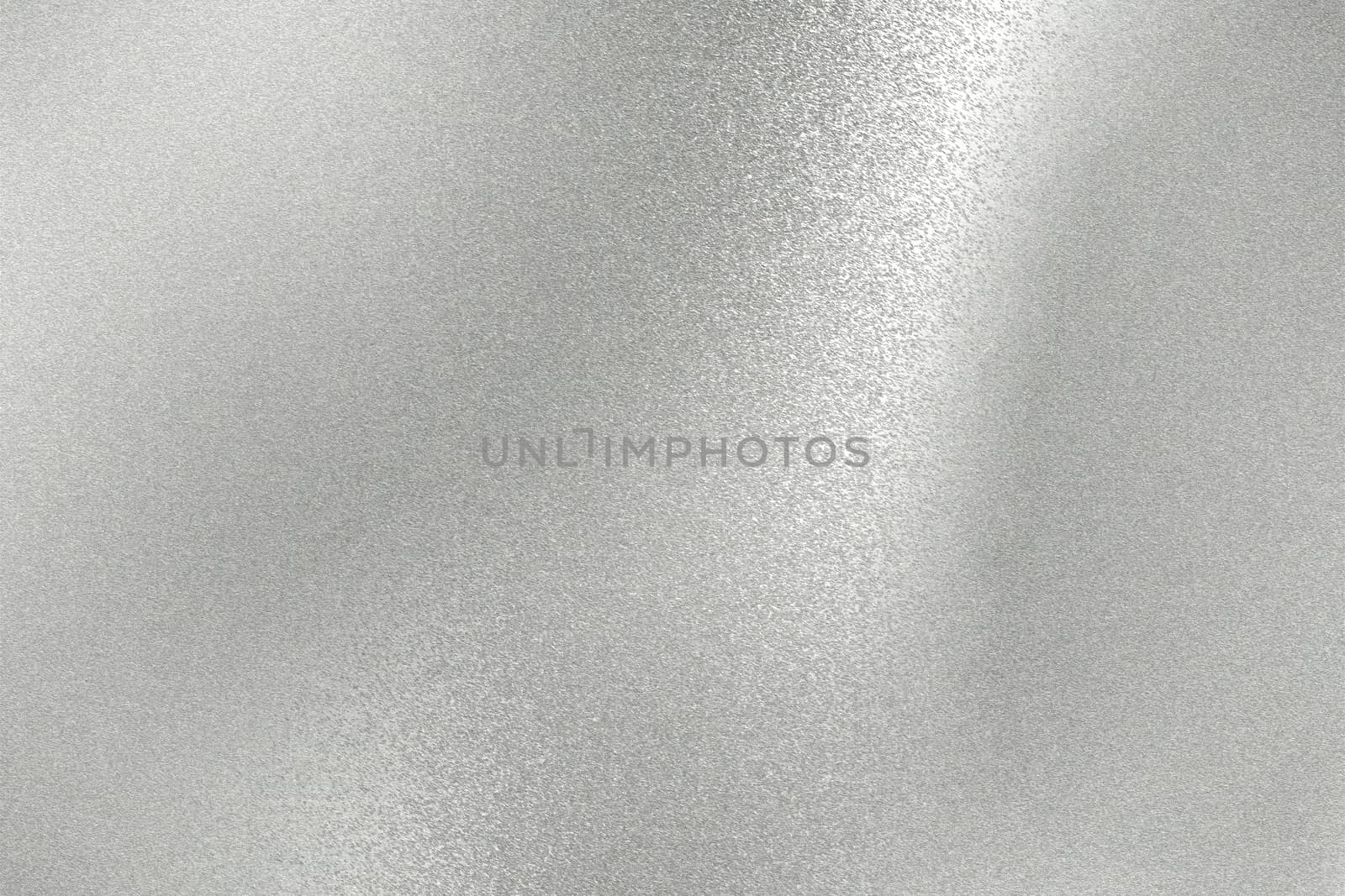 Abstract background, shiny silver metal plate texture