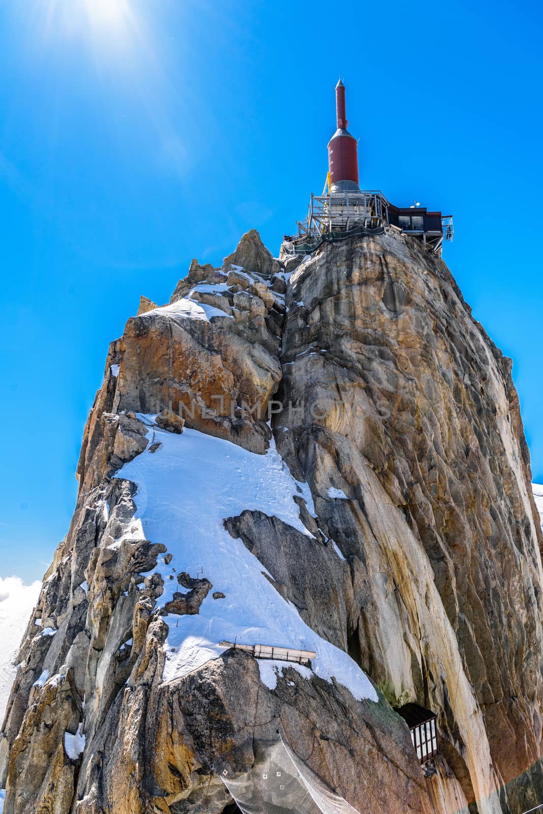 Aiguille du Midi observation station Chamonix, Mont Blanc, Haute by Eagle2308