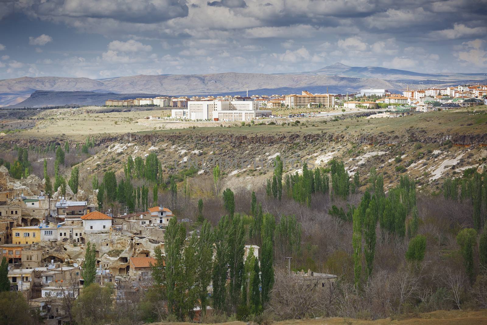 Residential buildings in rural province of Turkey by Novic