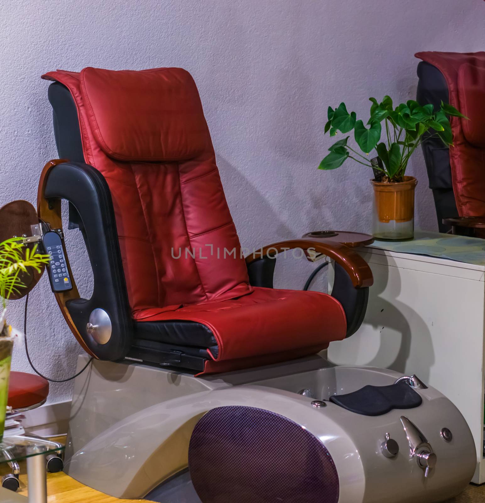 luxurious massage chair, therapeutic or wellness equipment, relaxation and healthcare by charlottebleijenberg
