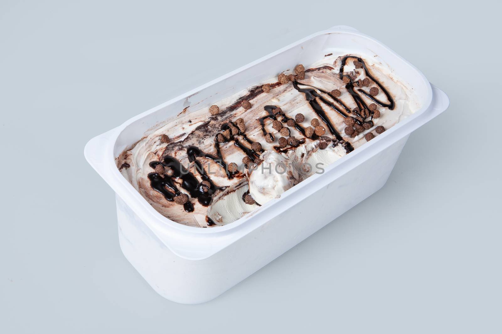 Plastic Box With Icecream by Fotoskat