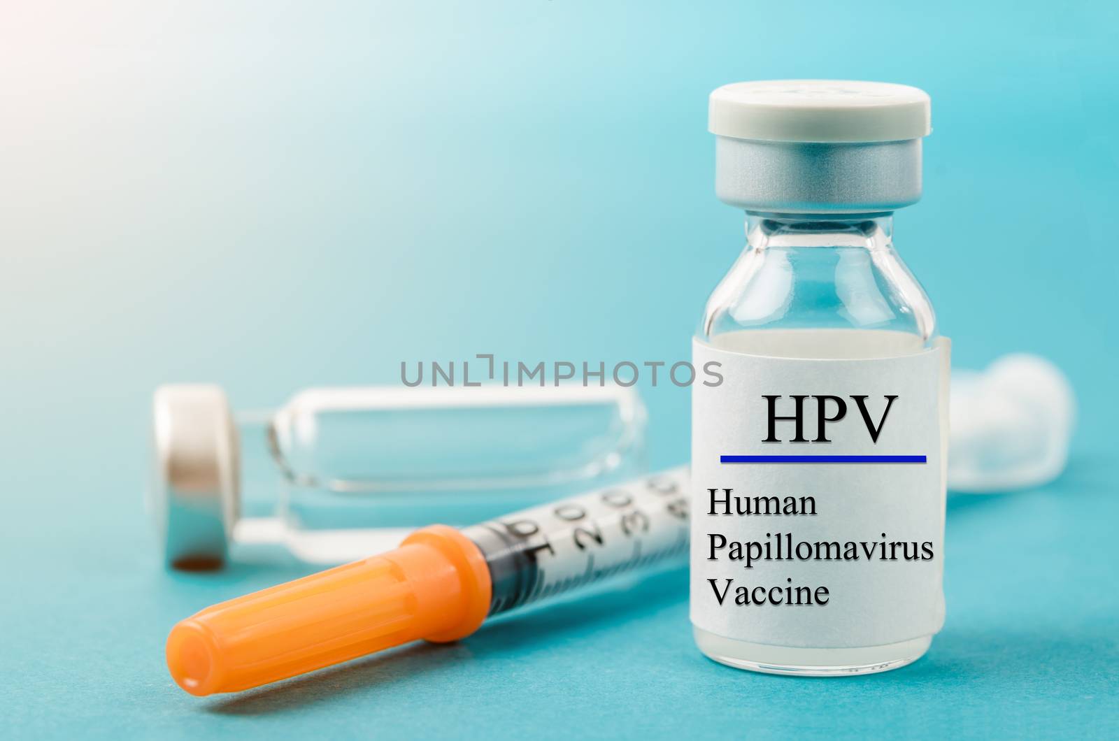 Human Papilloma Virus vaccine. by Gamjai