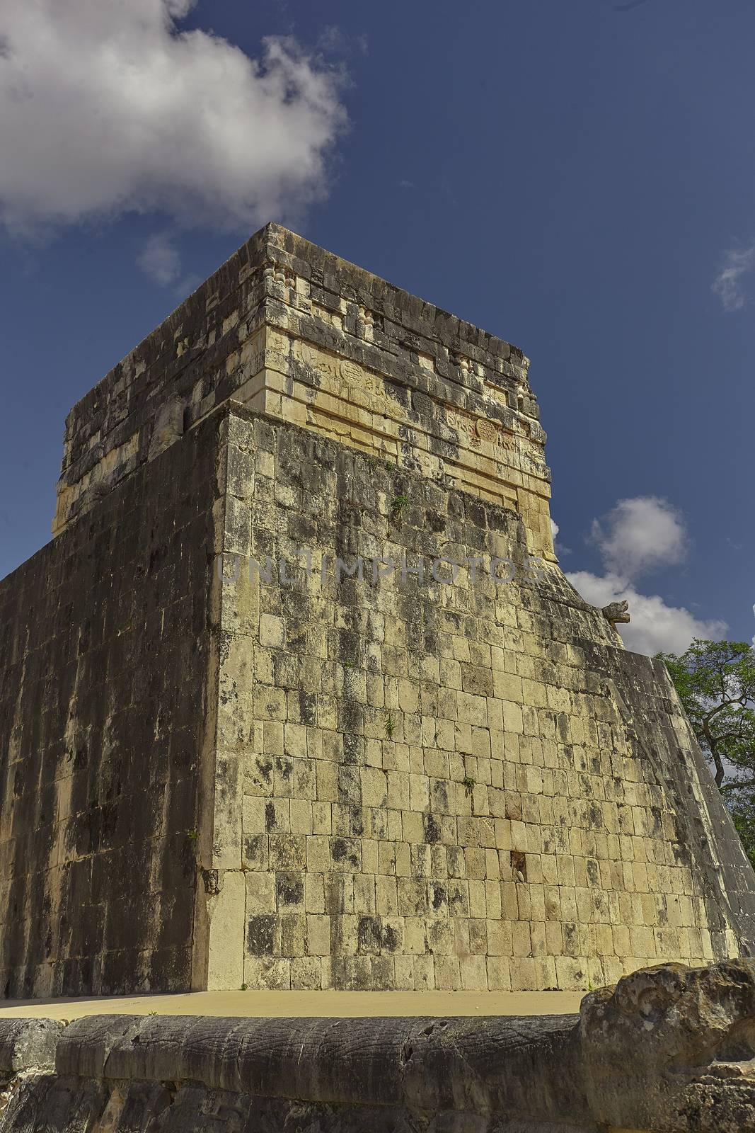 Back view of the Temple of the Jaguar #2 by pippocarlot