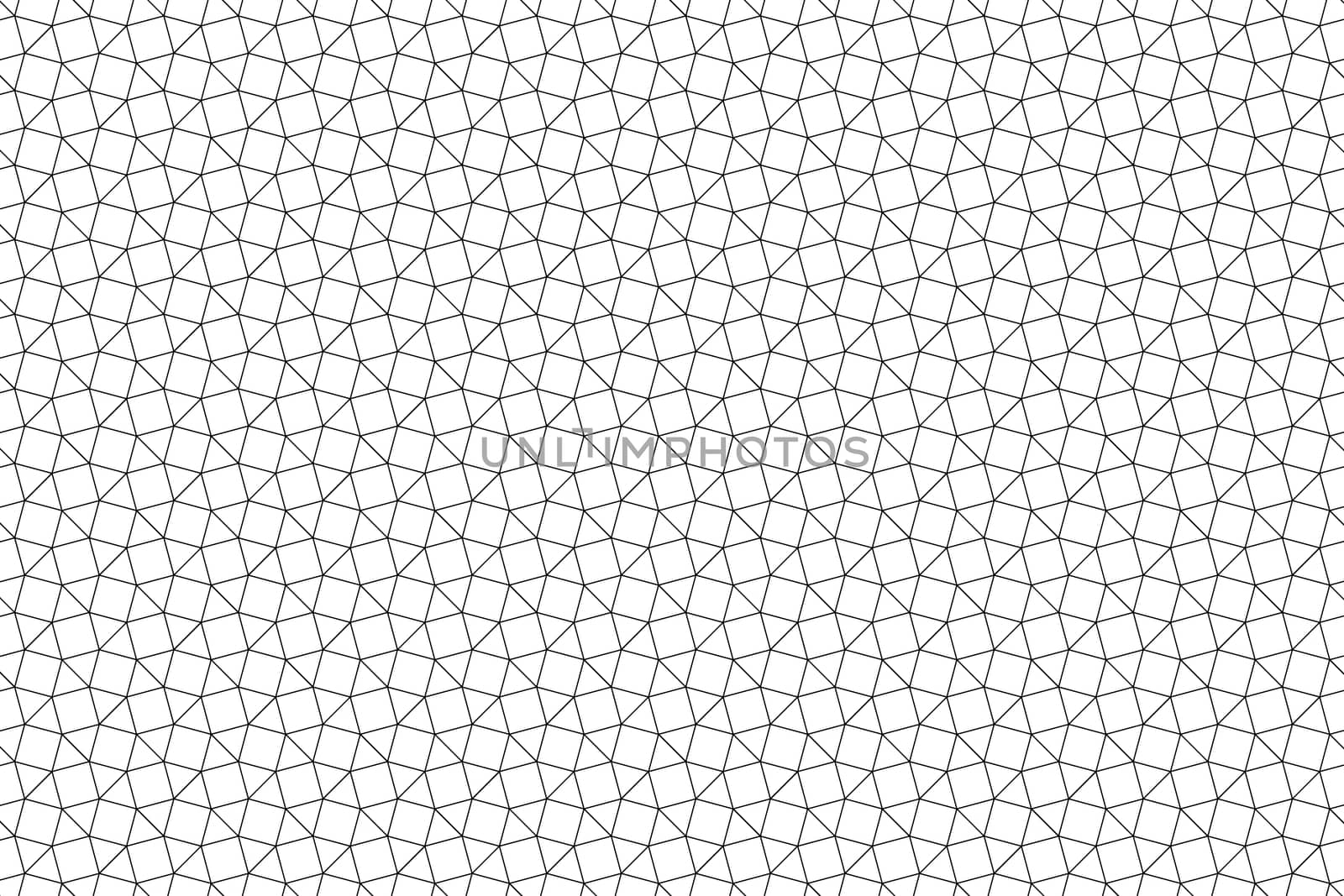Abstract pattern background, black triangle outline with square grid mesh