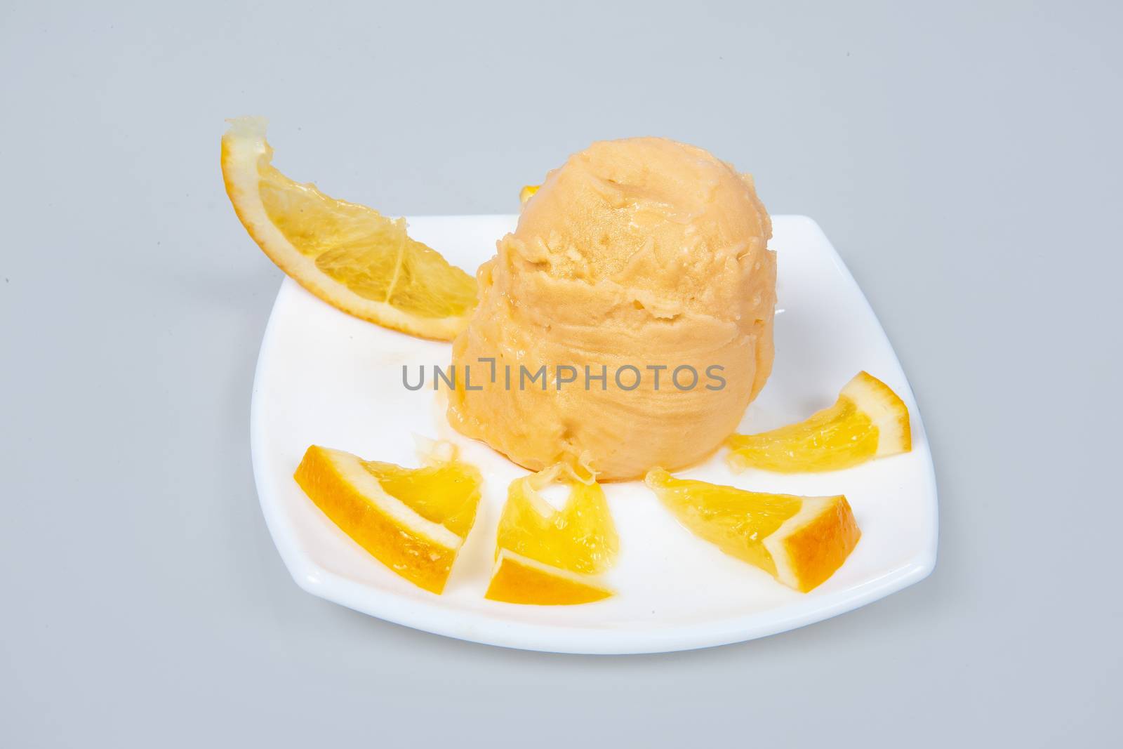 Icecream With Orange by Fotoskat
