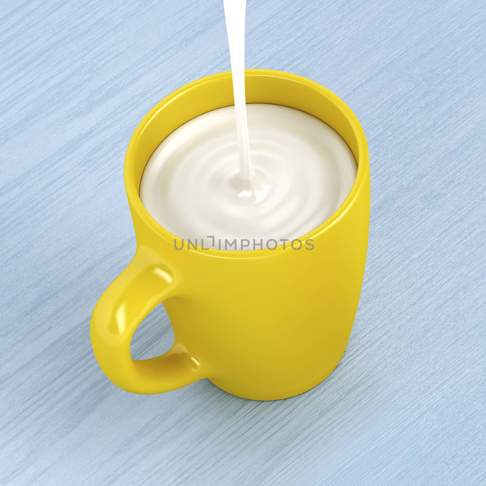 Pouring milk by magraphics