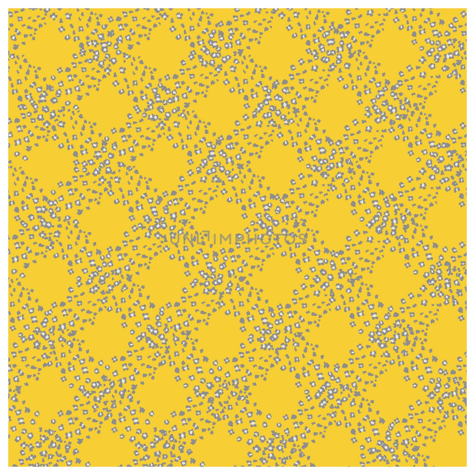 Animal print endless pattern of rhombuses. by Nata_Prando