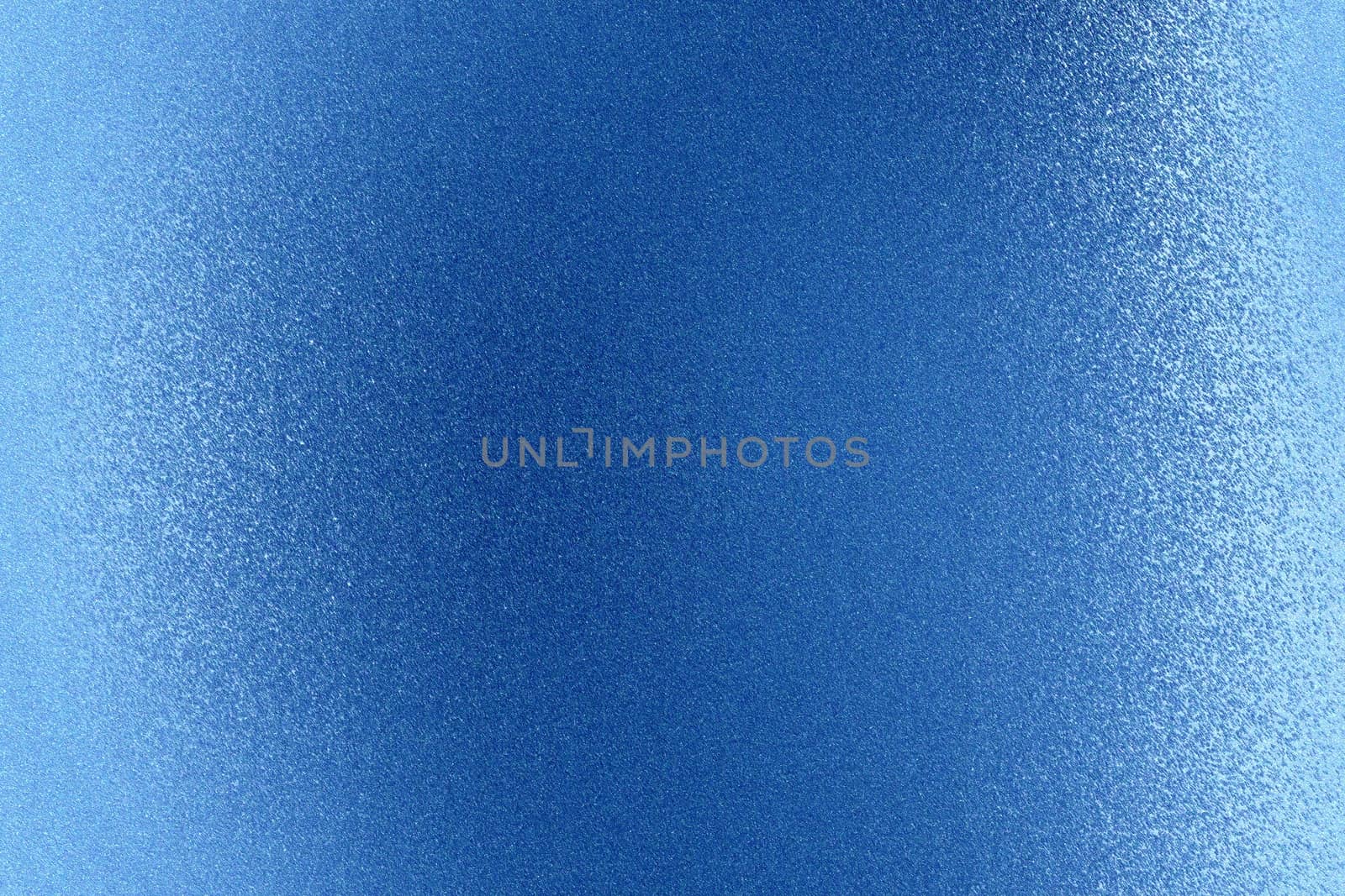 Shiny brushed blue metal wall, abstract texture background
