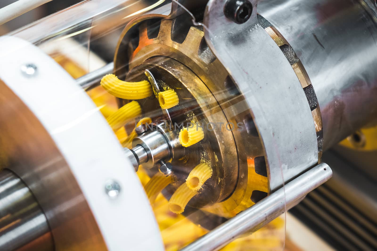 pasta machine dies brass factory industrial machine called Trafi by LucaLorenzelli