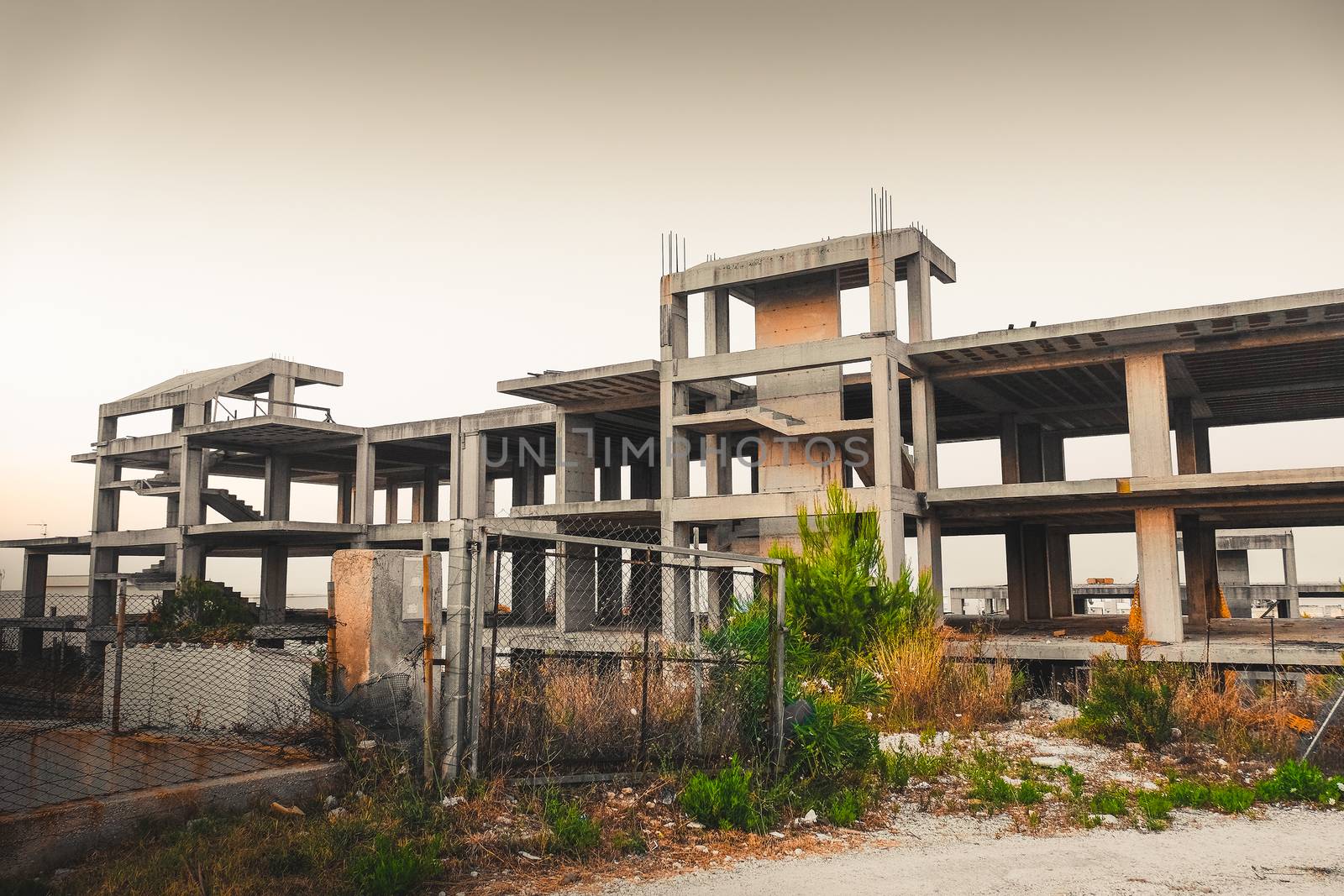 illegal building in Italy - example of italian abuse architectur by LucaLorenzelli