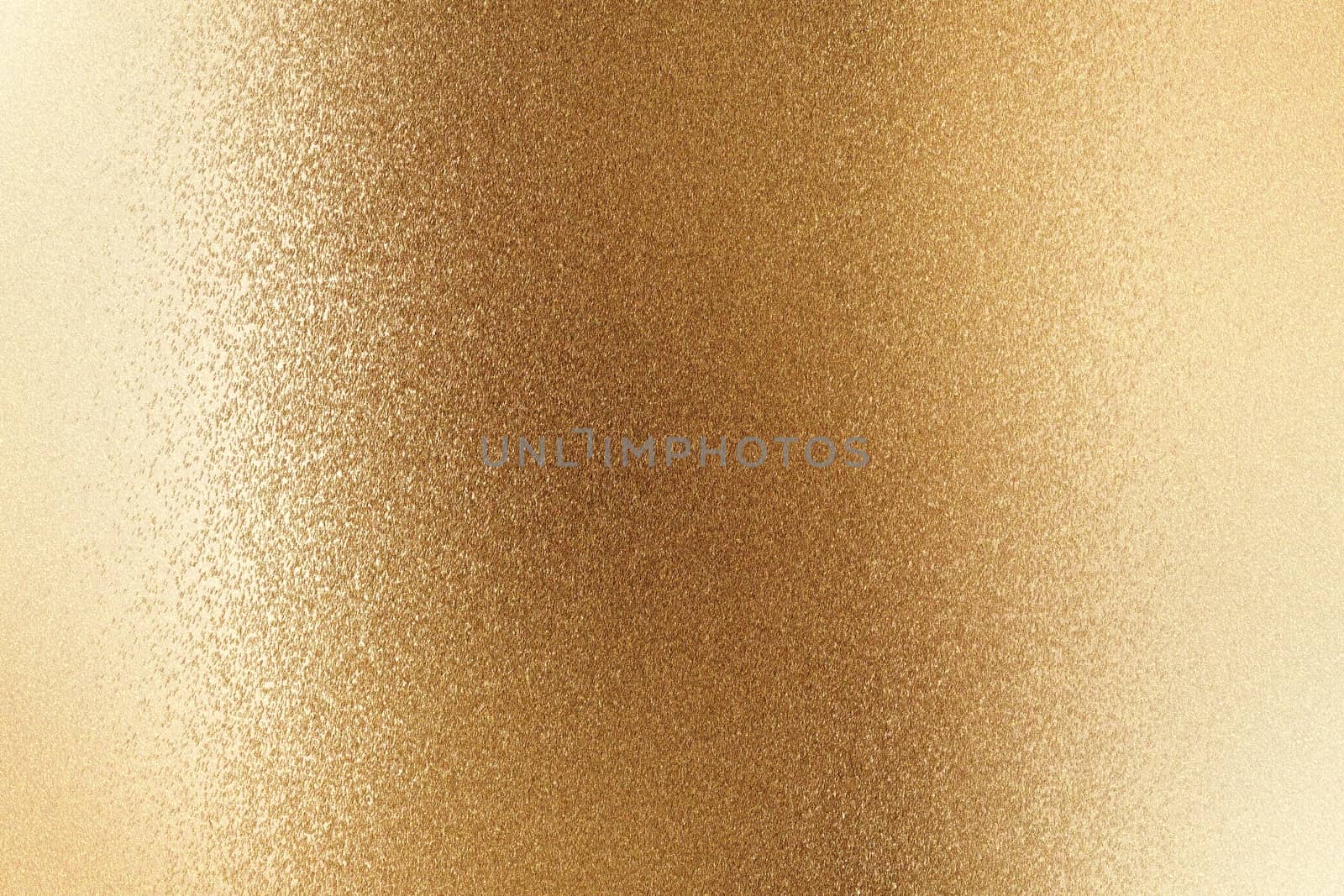 Shiny brushed bronze metallic wall, abstract texture background