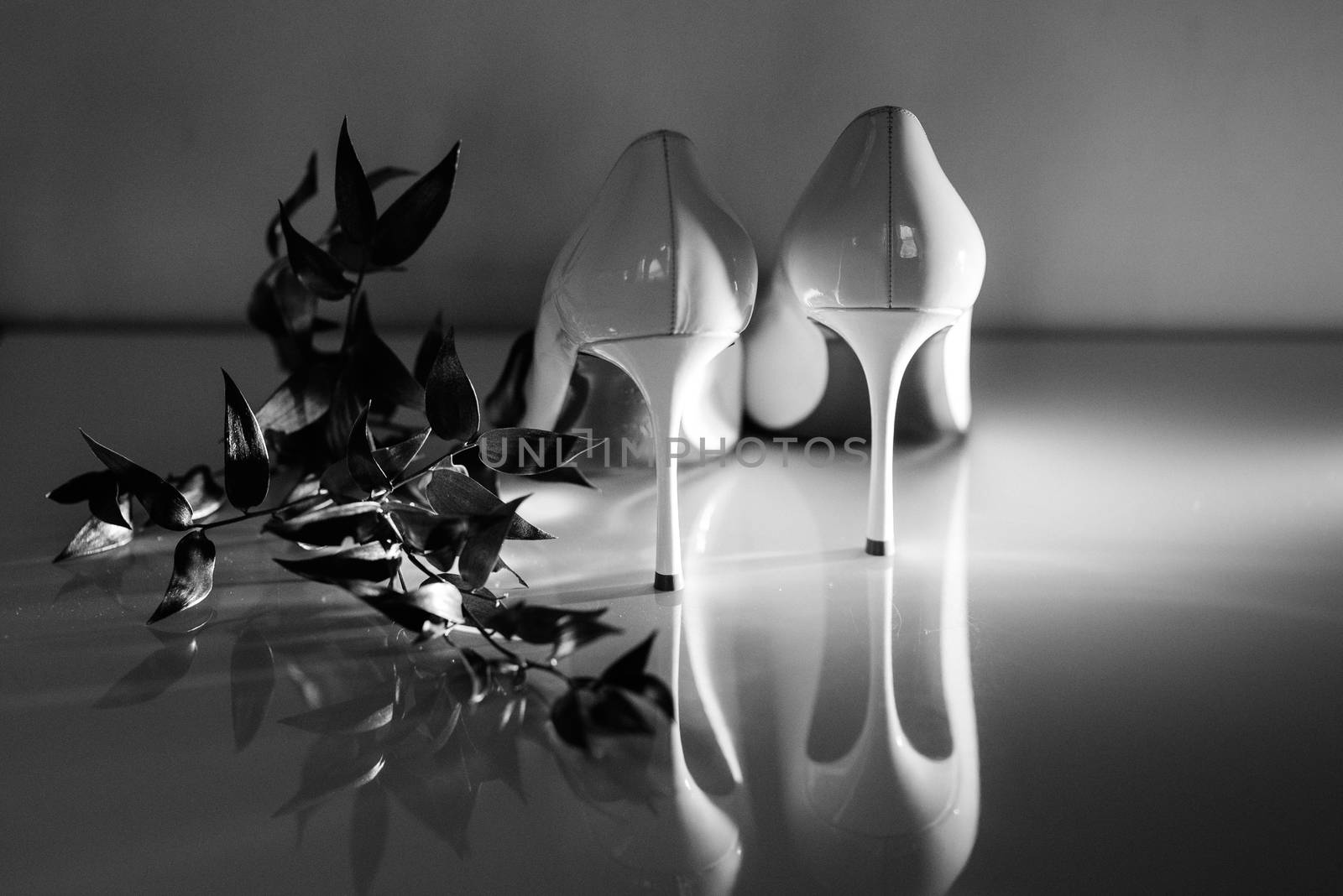 wedding shoes of the bride, beautiful fashion by Andreua