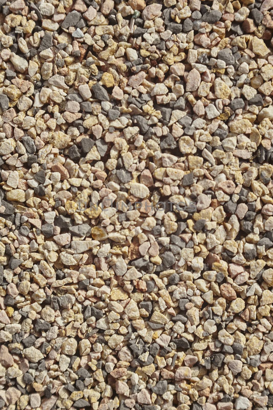 Texture of a covering material for external walls