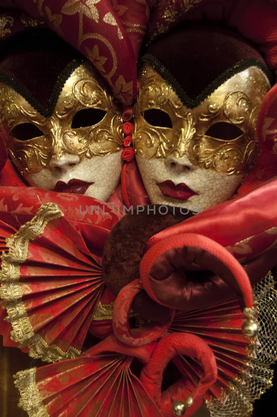 Carnival masks, Venice, Italy by jalonsohu@gmail.com