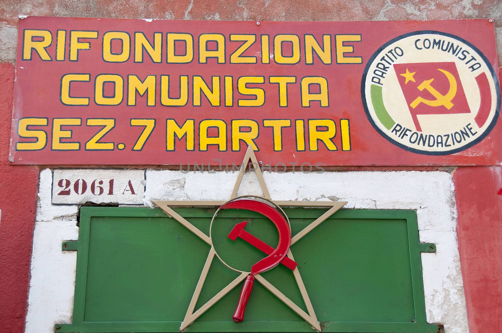 Venue Communist Party, Venice, Italy by jalonsohu@gmail.com