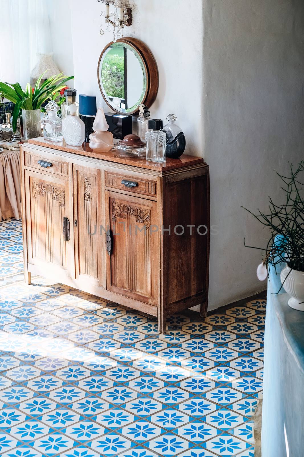 Image of vintage styled living room