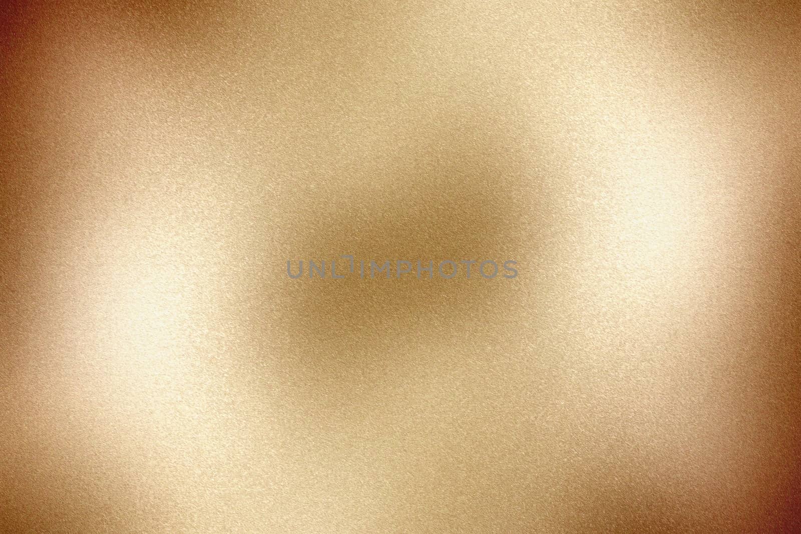 Shiny orange metal wall, abstract texture background