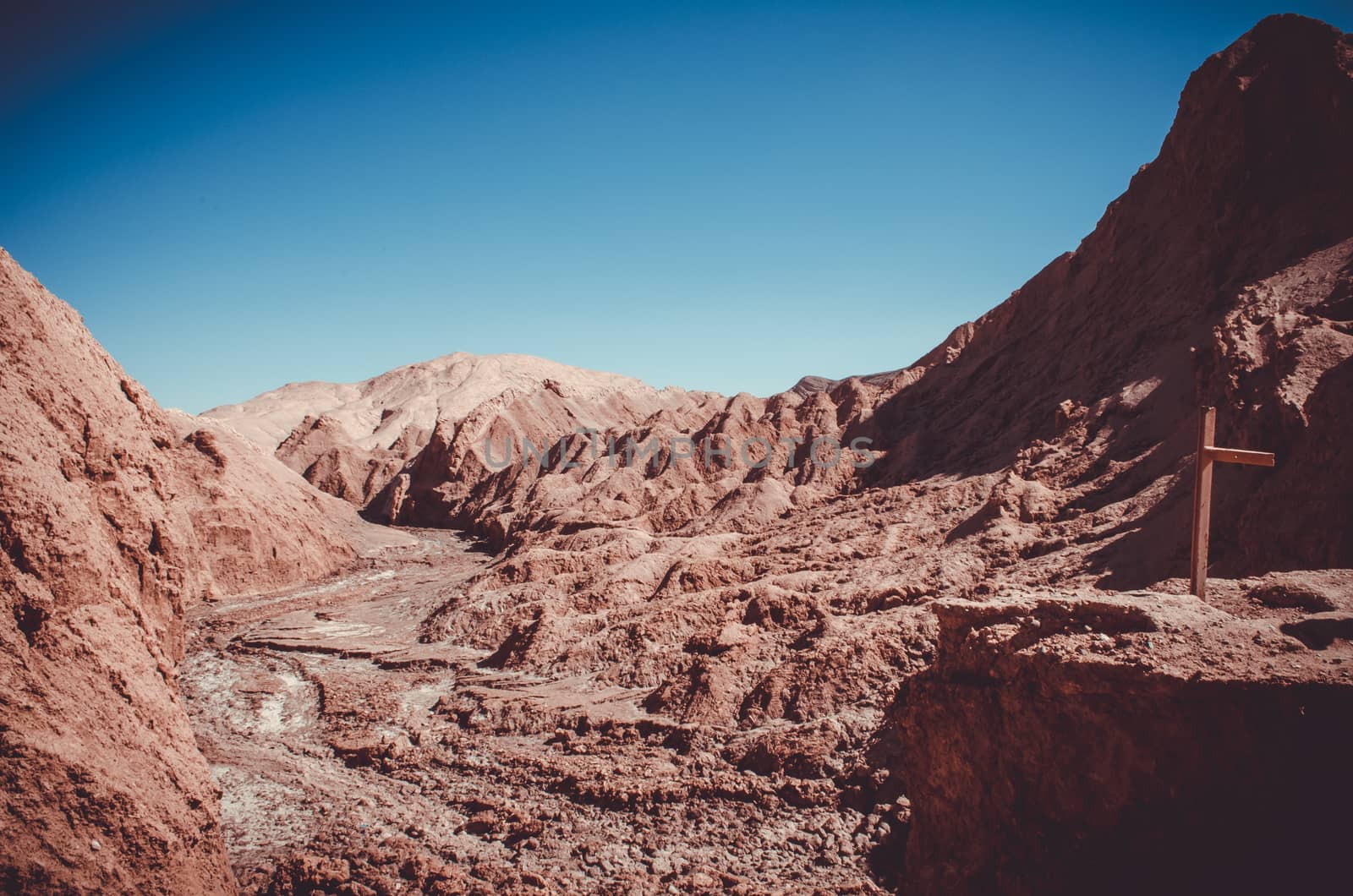 The Atacama desert is one of the driest places in the world, as well as the only true desert to receive less precipitation than the polar deserts