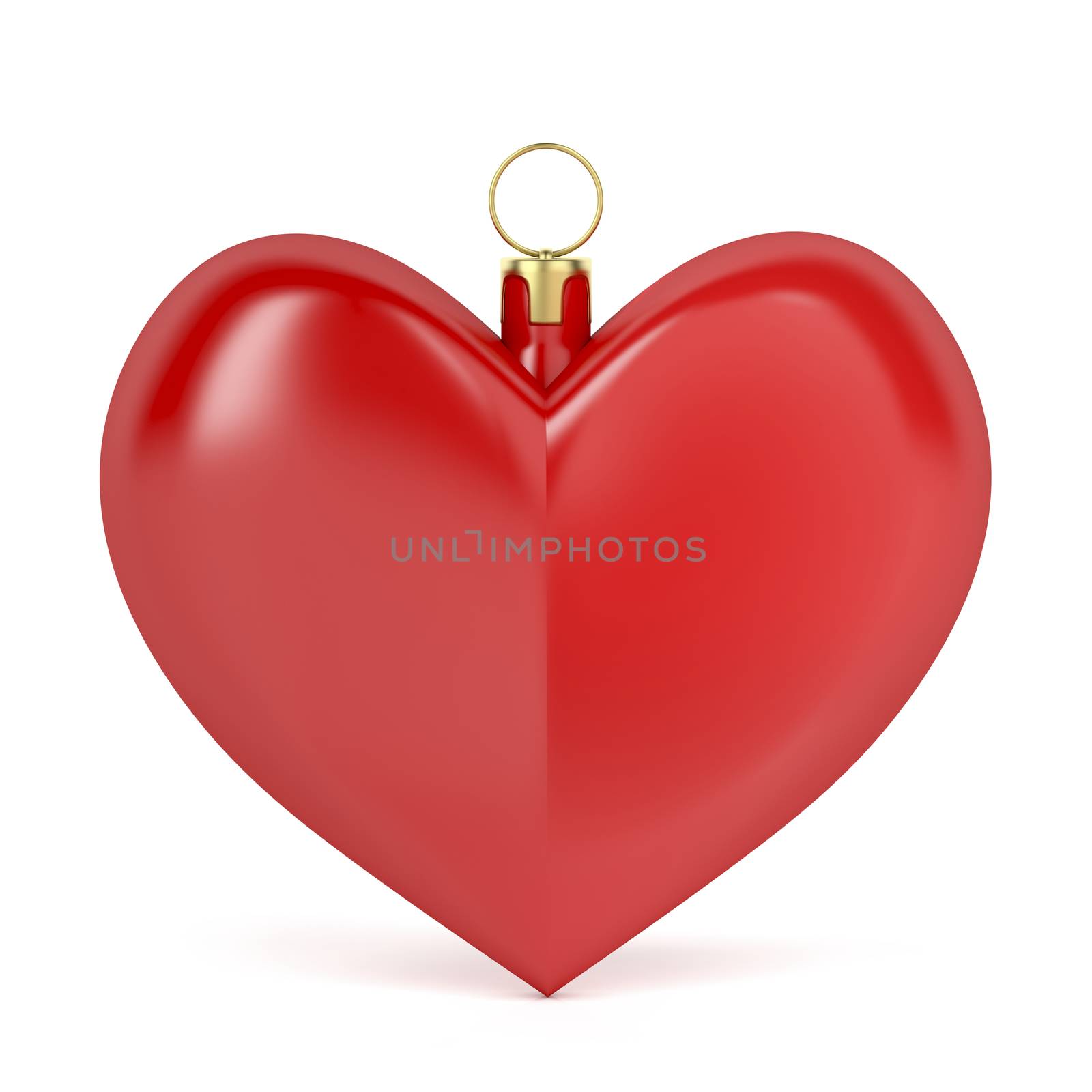 Heart shaped Christmas ball by magraphics