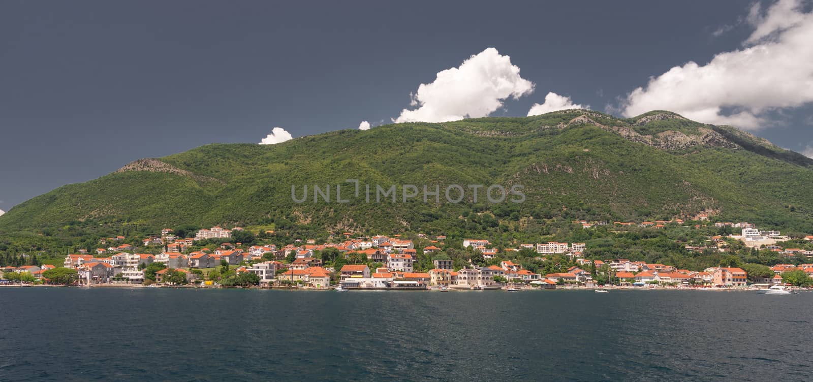 Kamenari-Lepetane Ferry in the Bay of Kotor, Montenegro by Multipedia