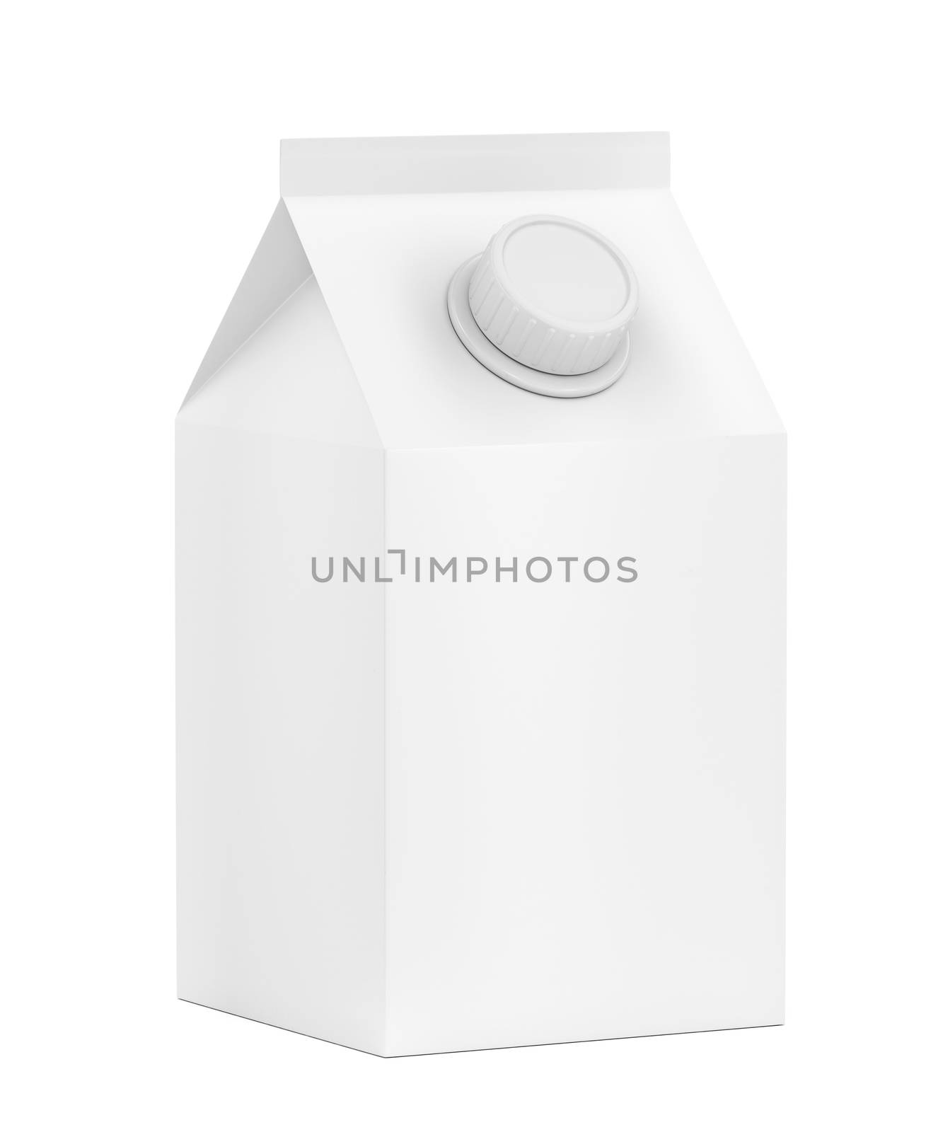 Blank packaging for milk by magraphics
