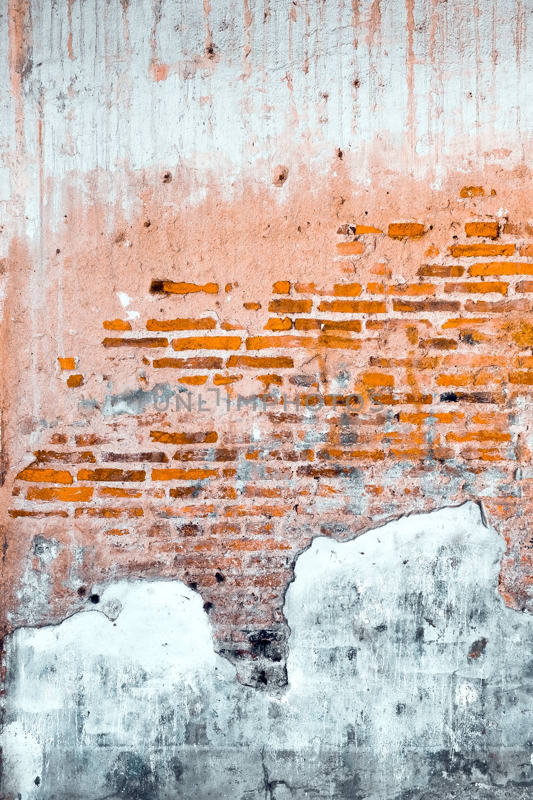 Old brick wall background