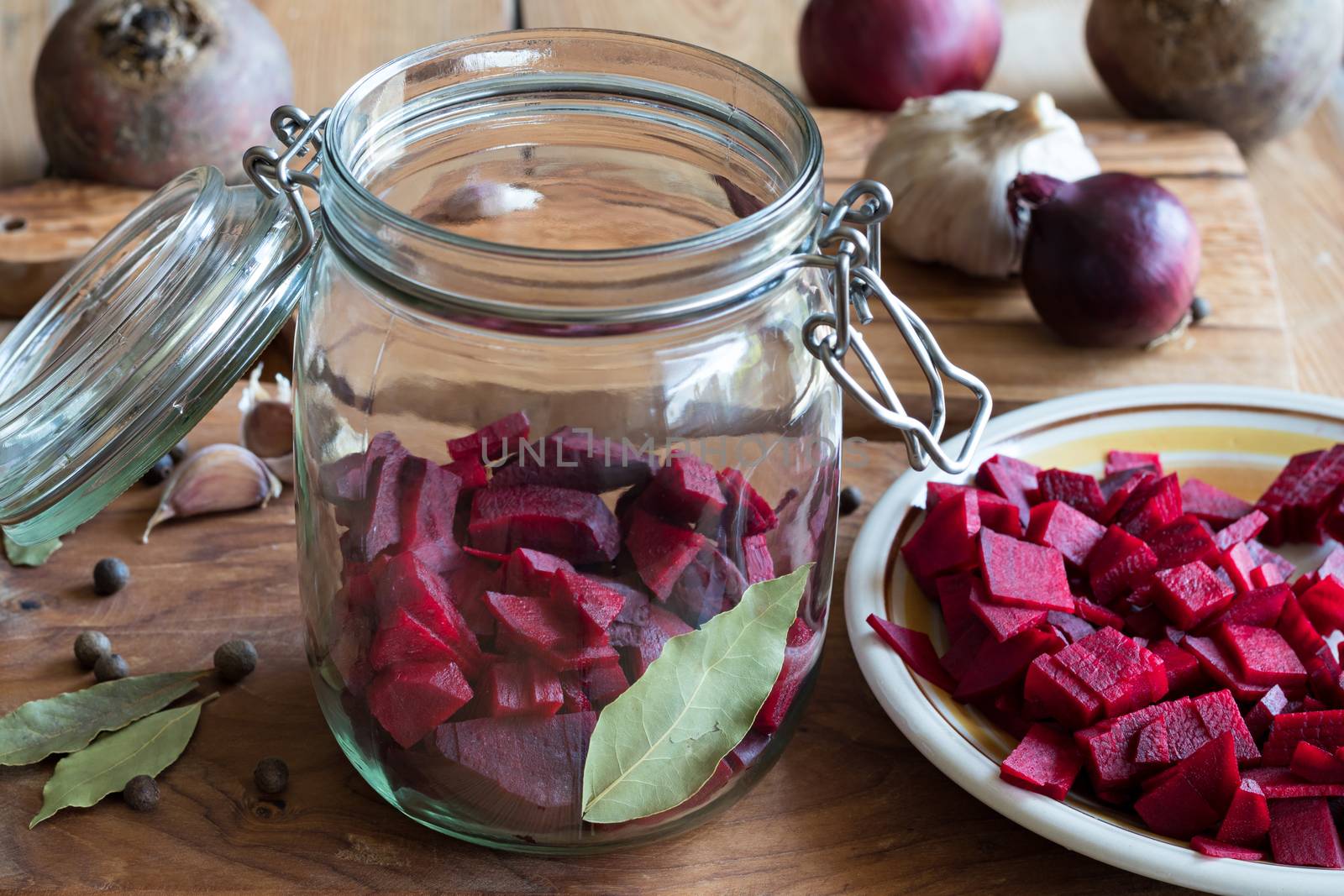Preparation of beet kvass - fermented red beets by madeleine_steinbach