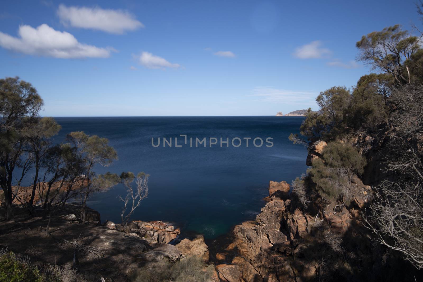 Sleepy Bay in Freycinet National Park by artistrobd