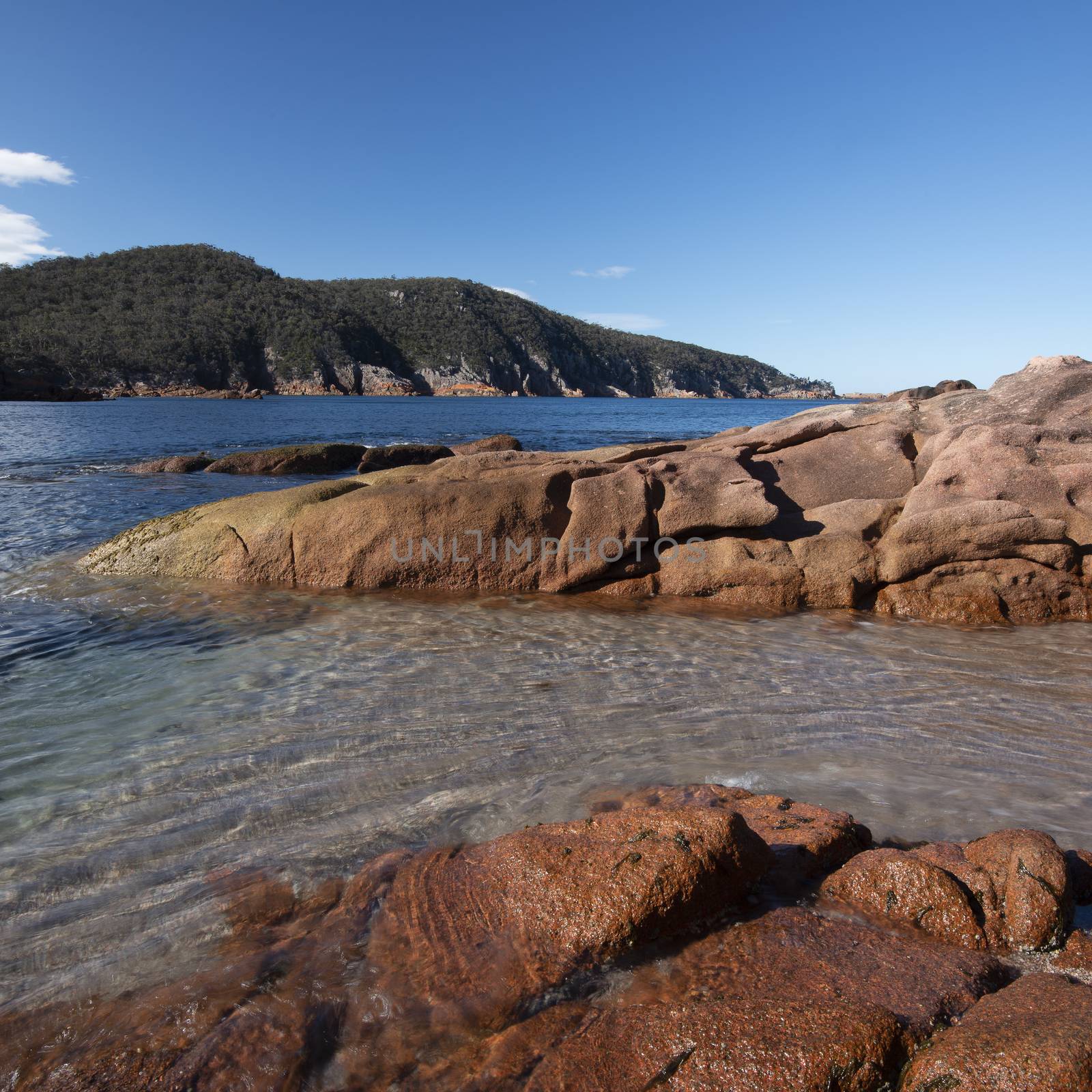 Sleepy Bay in Freycinet National Park by artistrobd