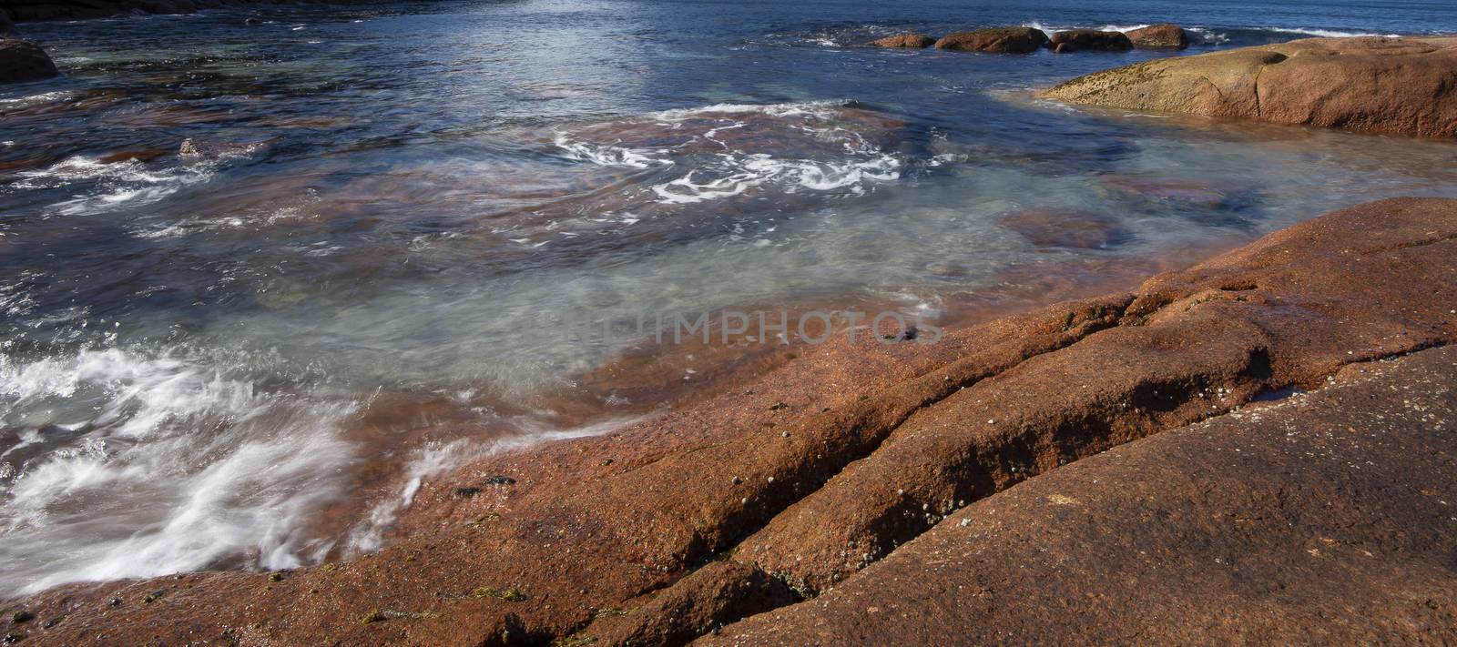 Sleepy Bay in Freycinet National Park by artistrobd