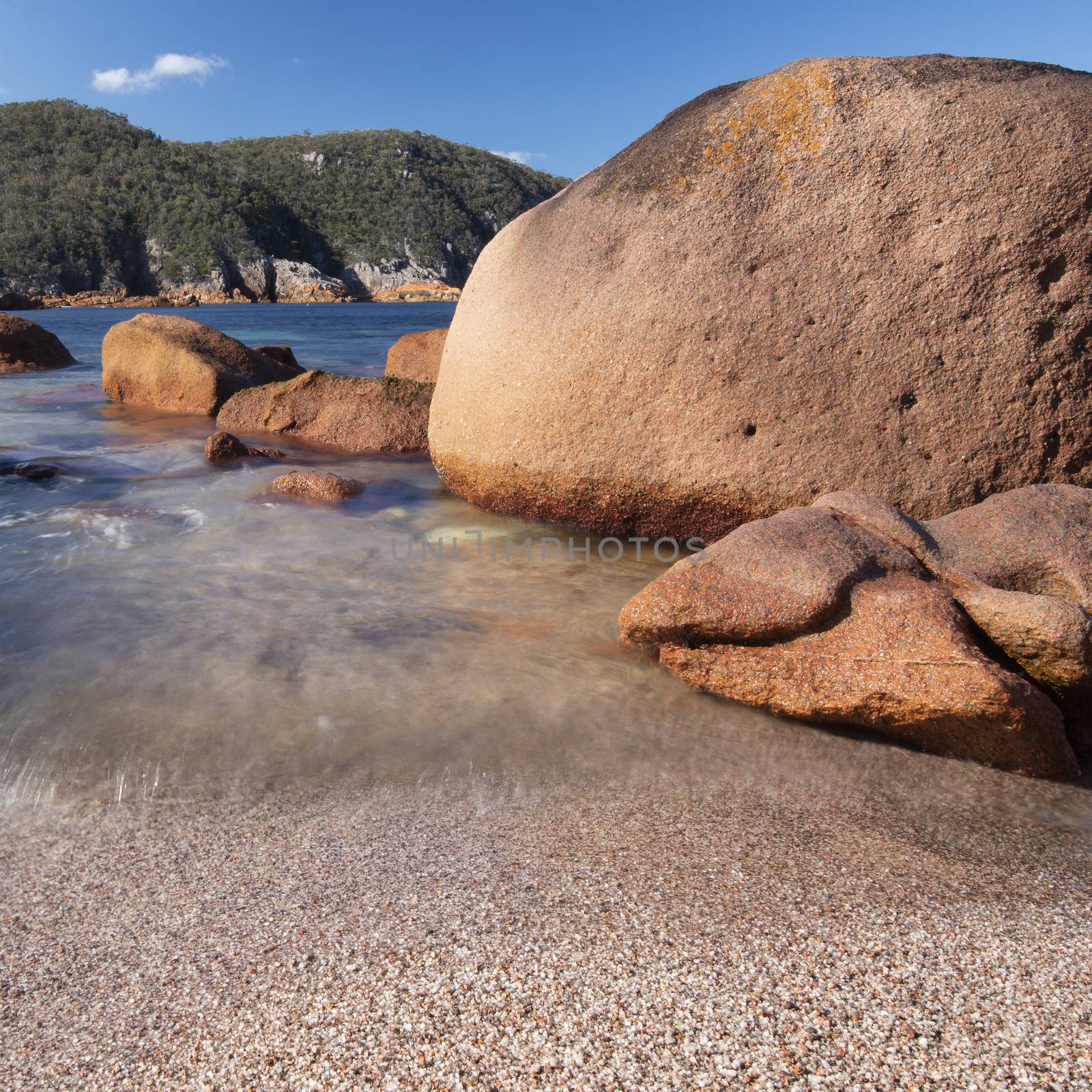 Sleepy Bay in Freycinet National Park, Tasmania