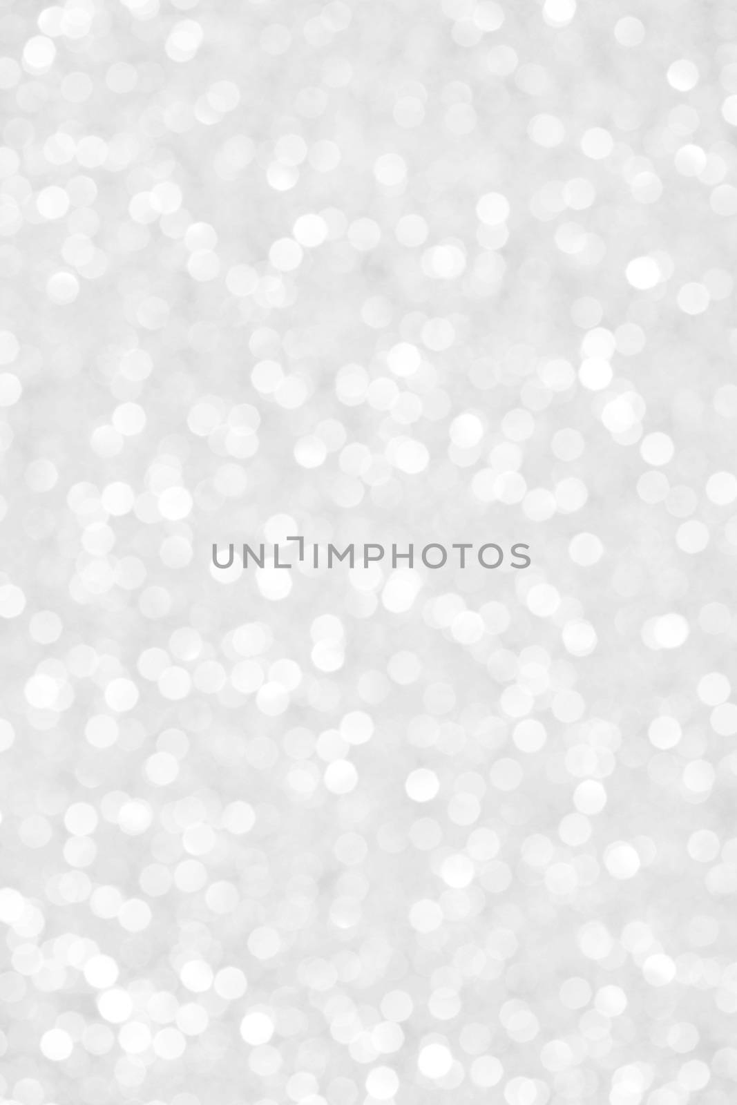 Shiny silver defocused glitter holiday background