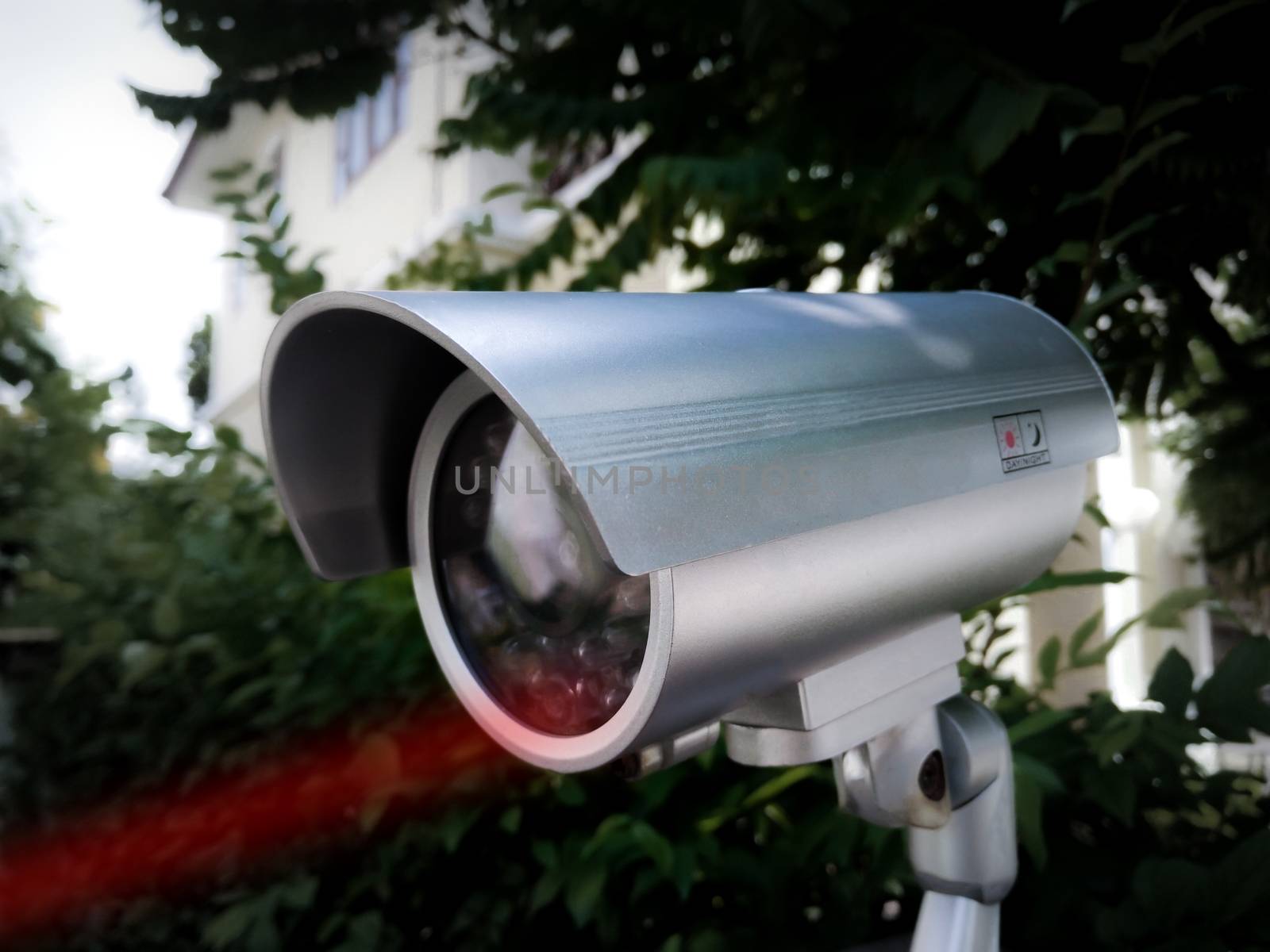 Home Security Camera with Infrared Vision in Daylight