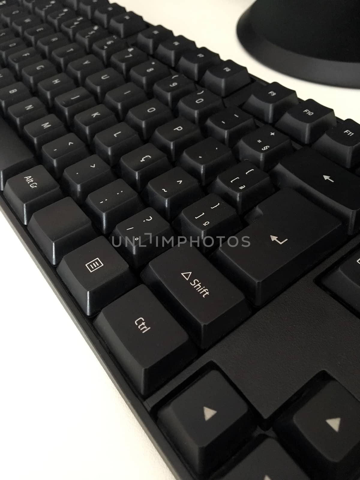 Computer keyboard detail by luisrftc