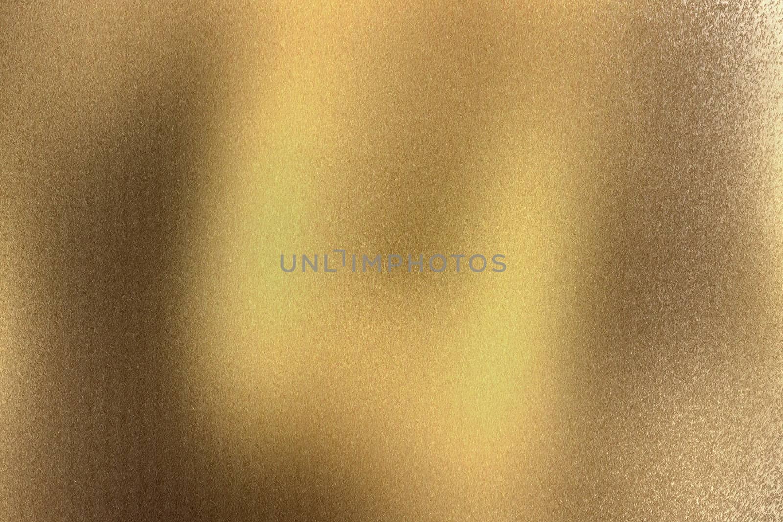 Abstract texture background, reflection polished gold metallic sheet