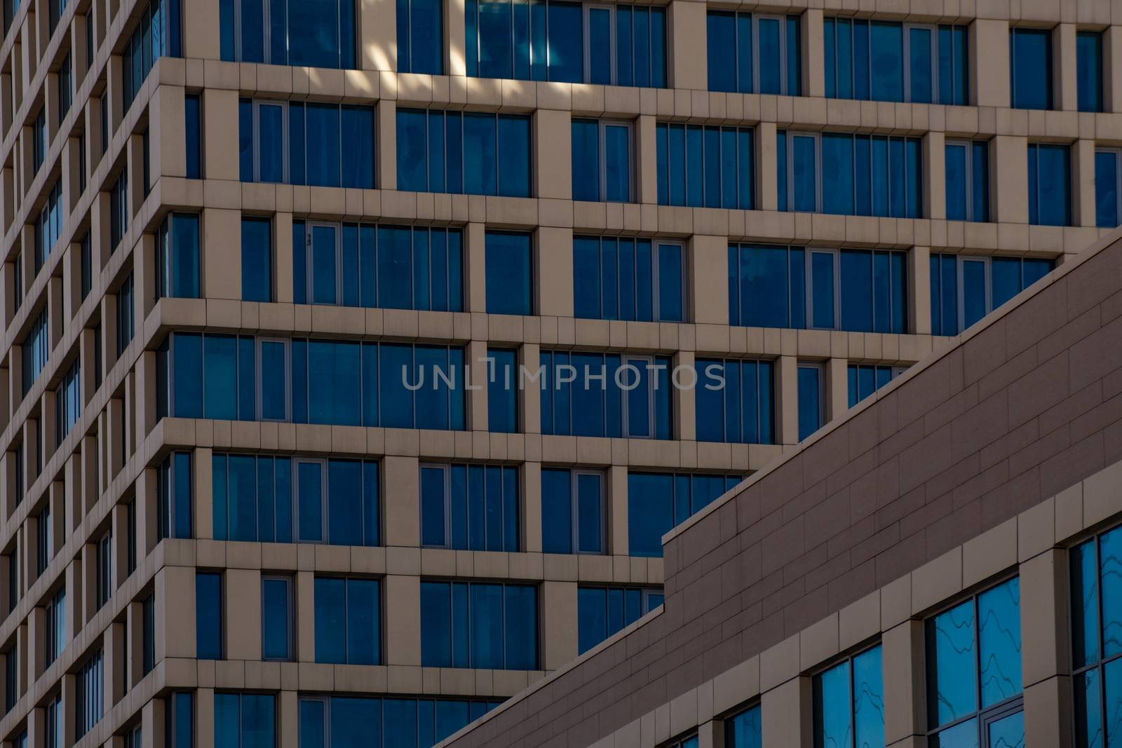 windows office building for background