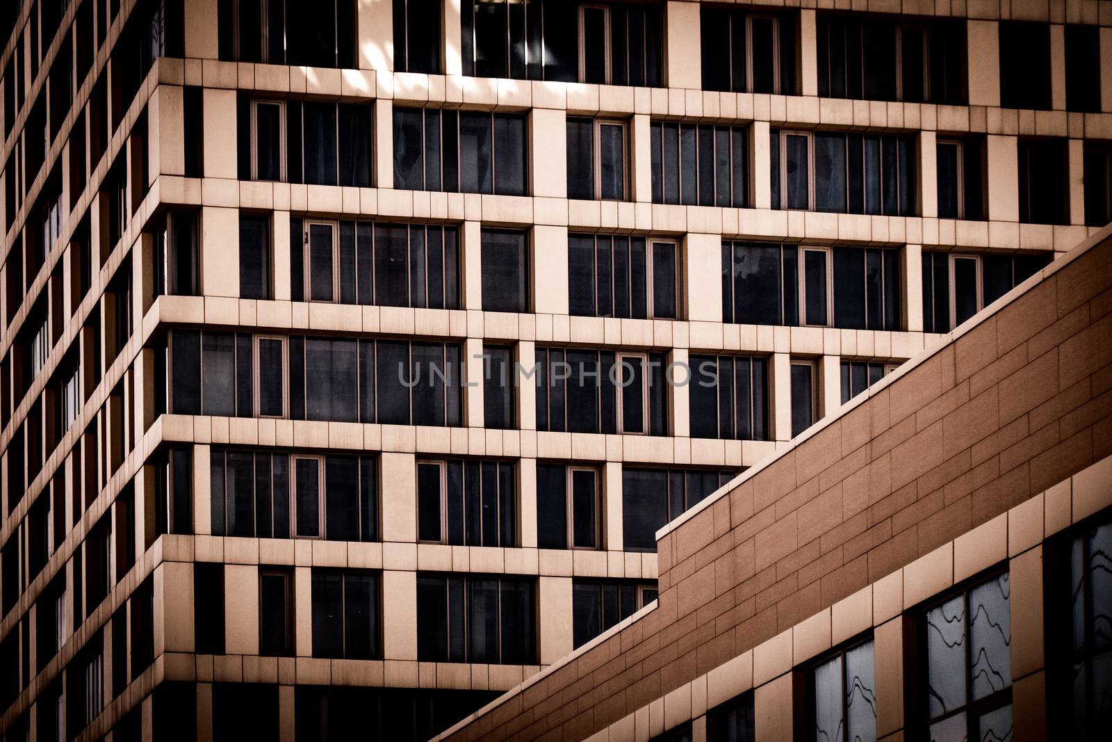 windows office building for background by rdv27