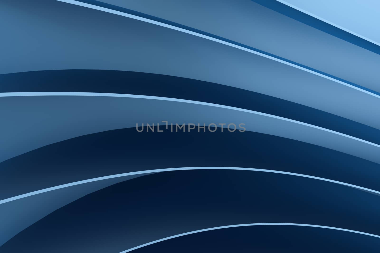 3d rendering, blue metalic surface and graphic design background, computer digital image