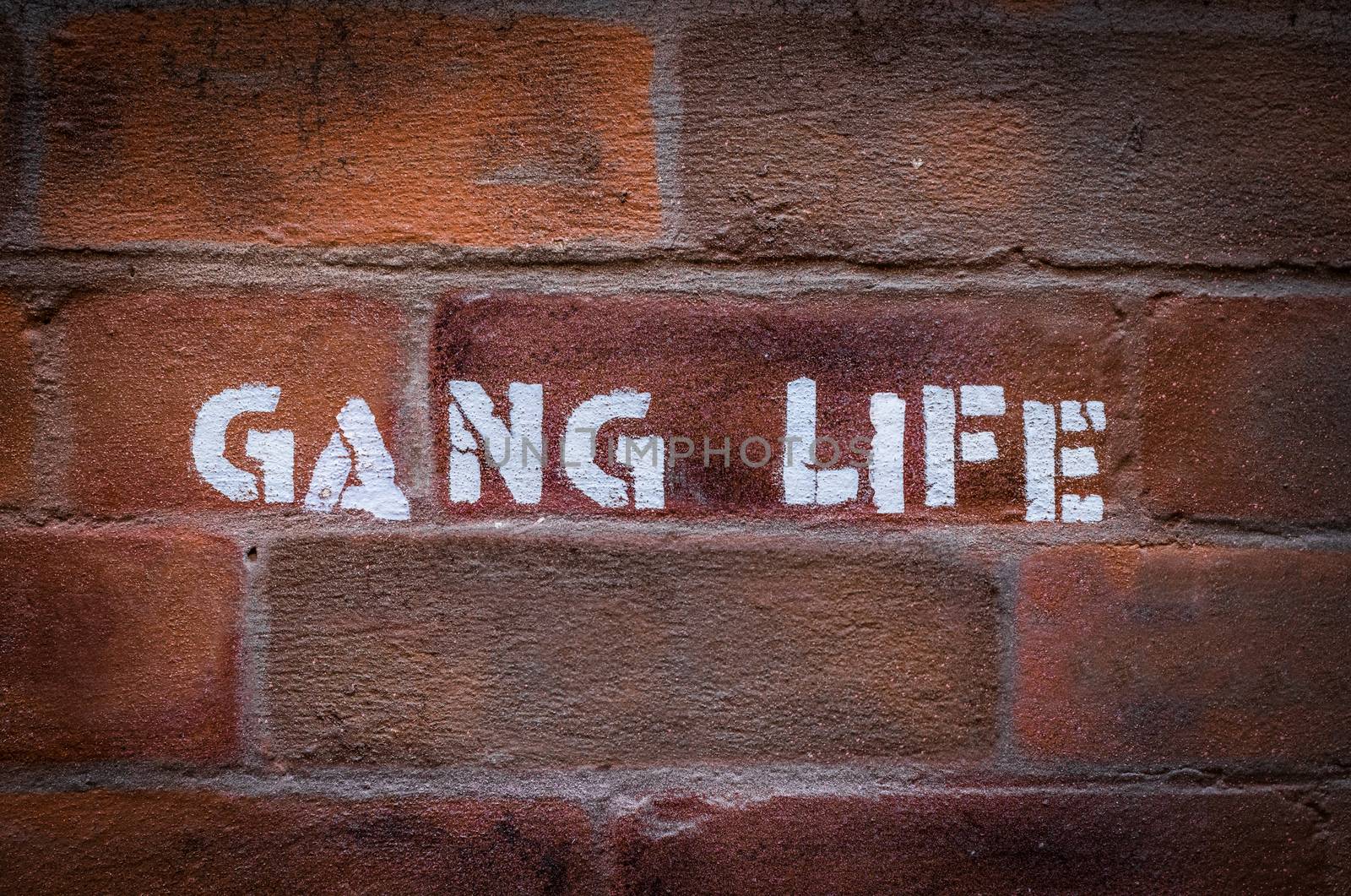 Gang Life Graffiti by mrdoomits