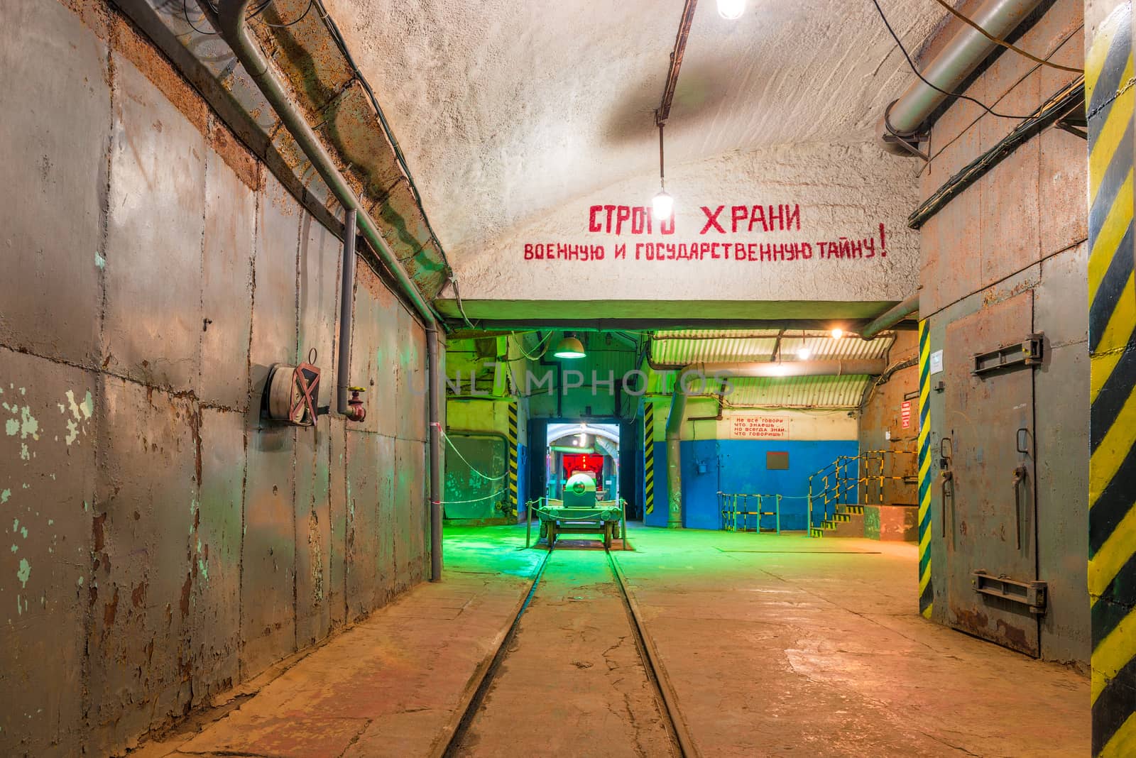 Underground object of fortification destruction, military-historical object, Balaklava, Russia