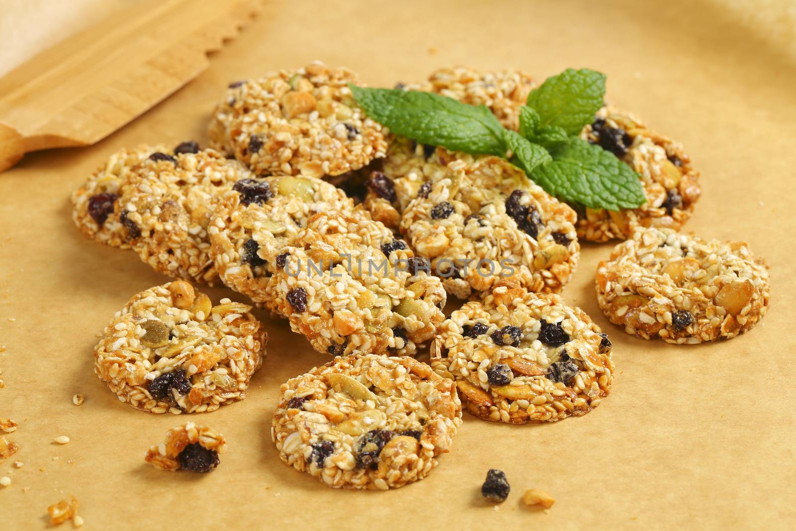 Sesame raisin cookies by Digifoodstock