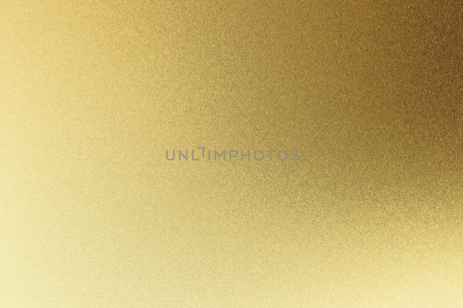 Abstract texture background, light shining on rough golden metal wall