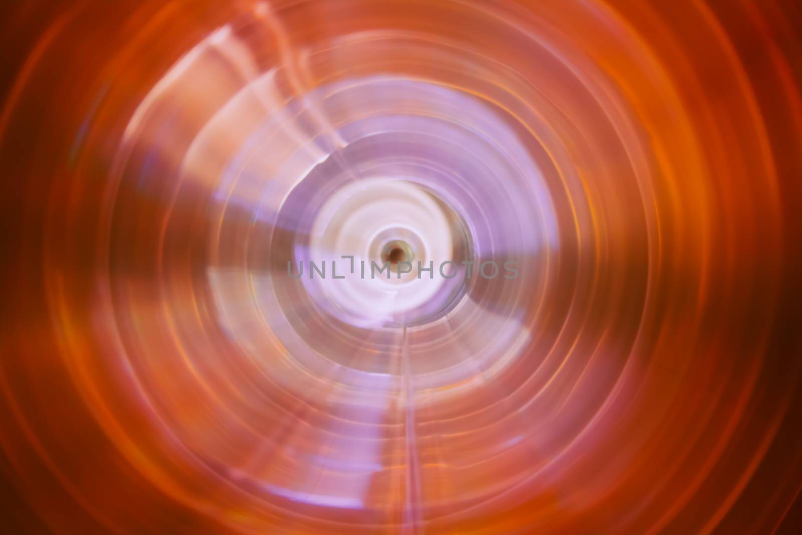 Sound waves in the visible full color in the dark