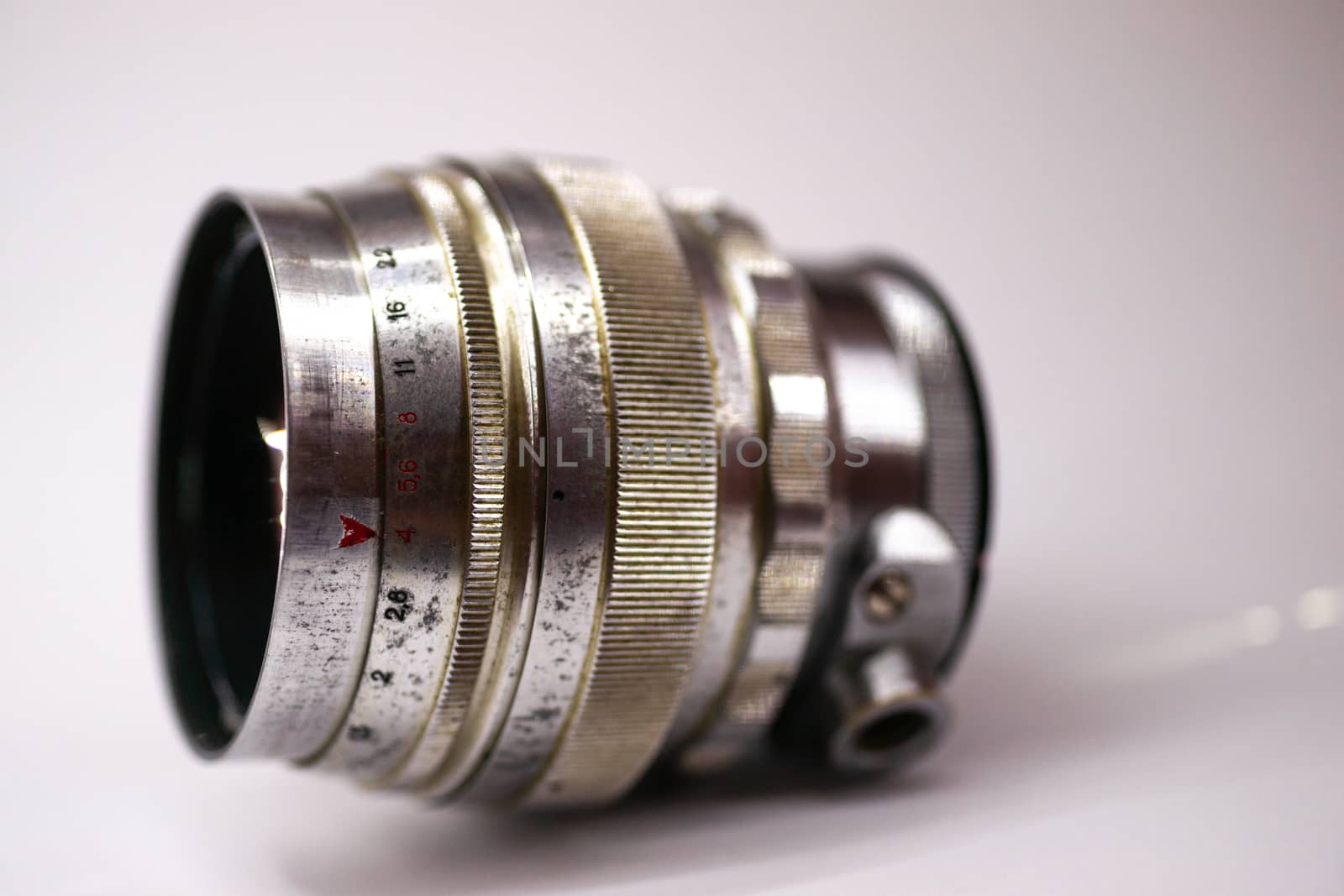 Vintage USSR Lens. Helios 40 85/1.5. Perfect bokeh. Partially defocused photo. Editorial use only.