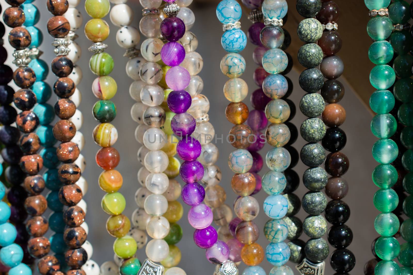 Beautiful colorful  beads of various type and color