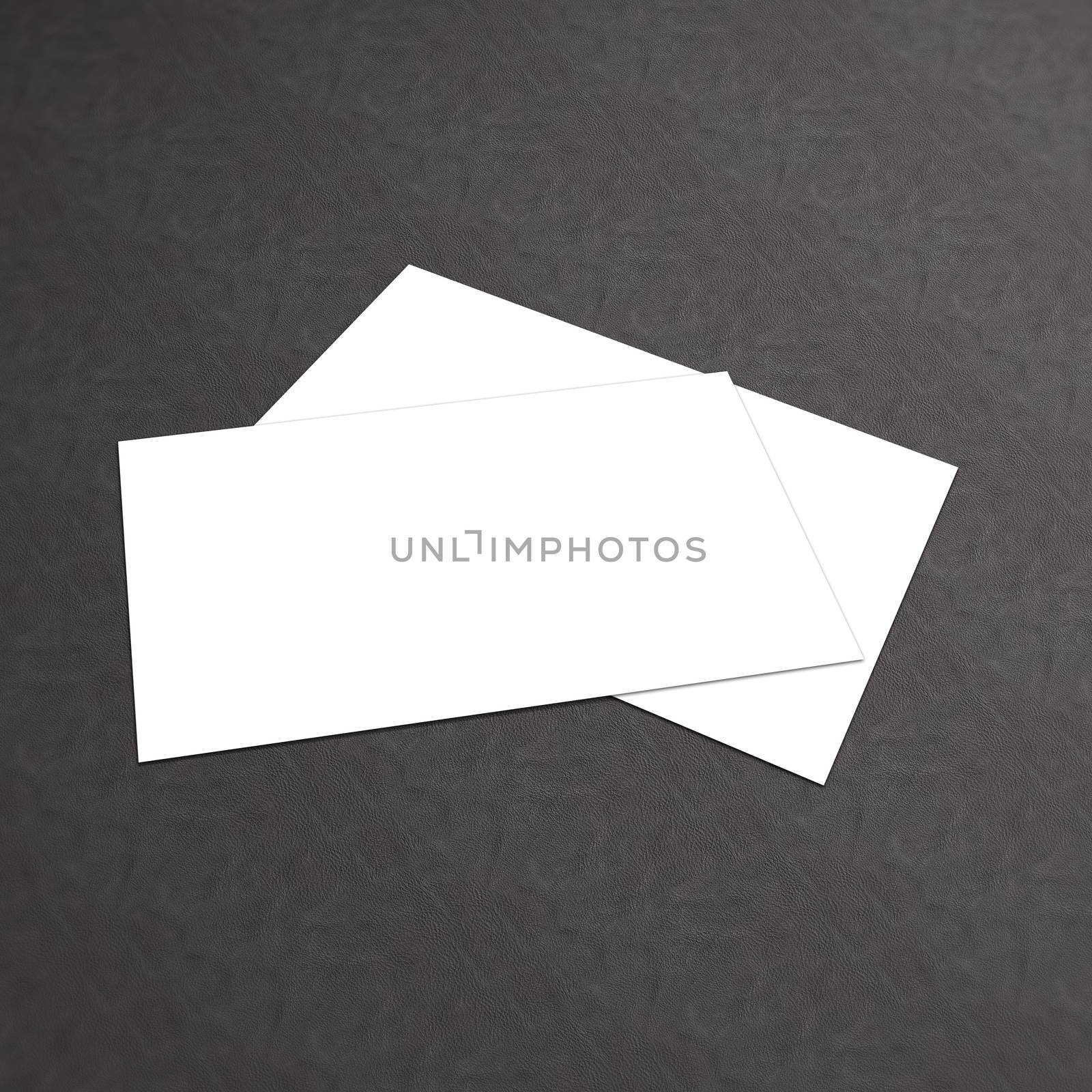 Blank white Business Card template mockup for presentation by shaadjutt36