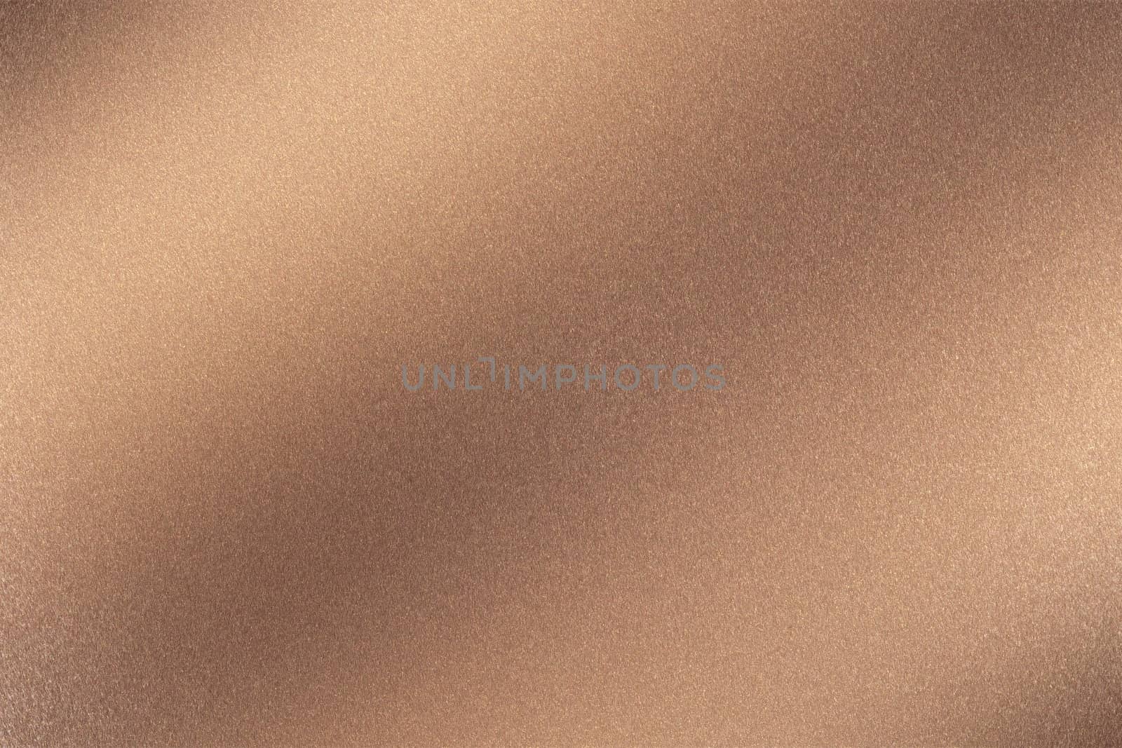 Abstract texture background, light shining on rough bronze metal wall