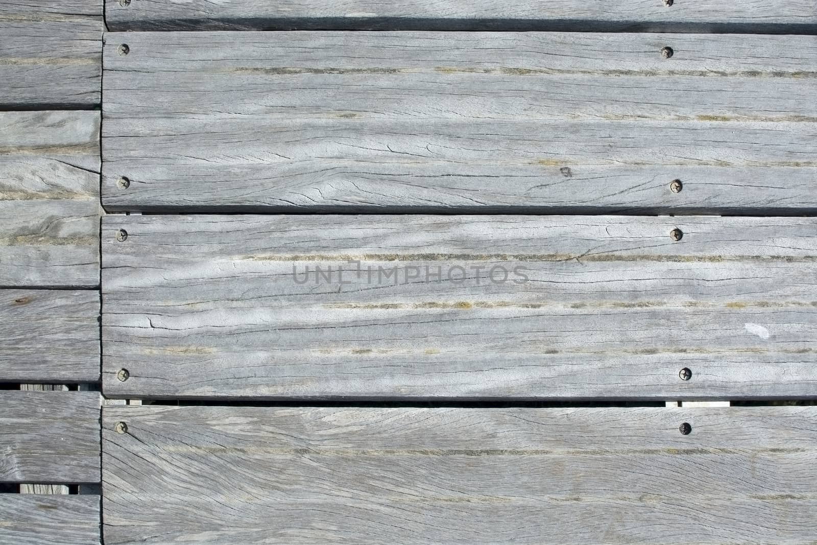 Soft gray brown wood board background texture with lined planks