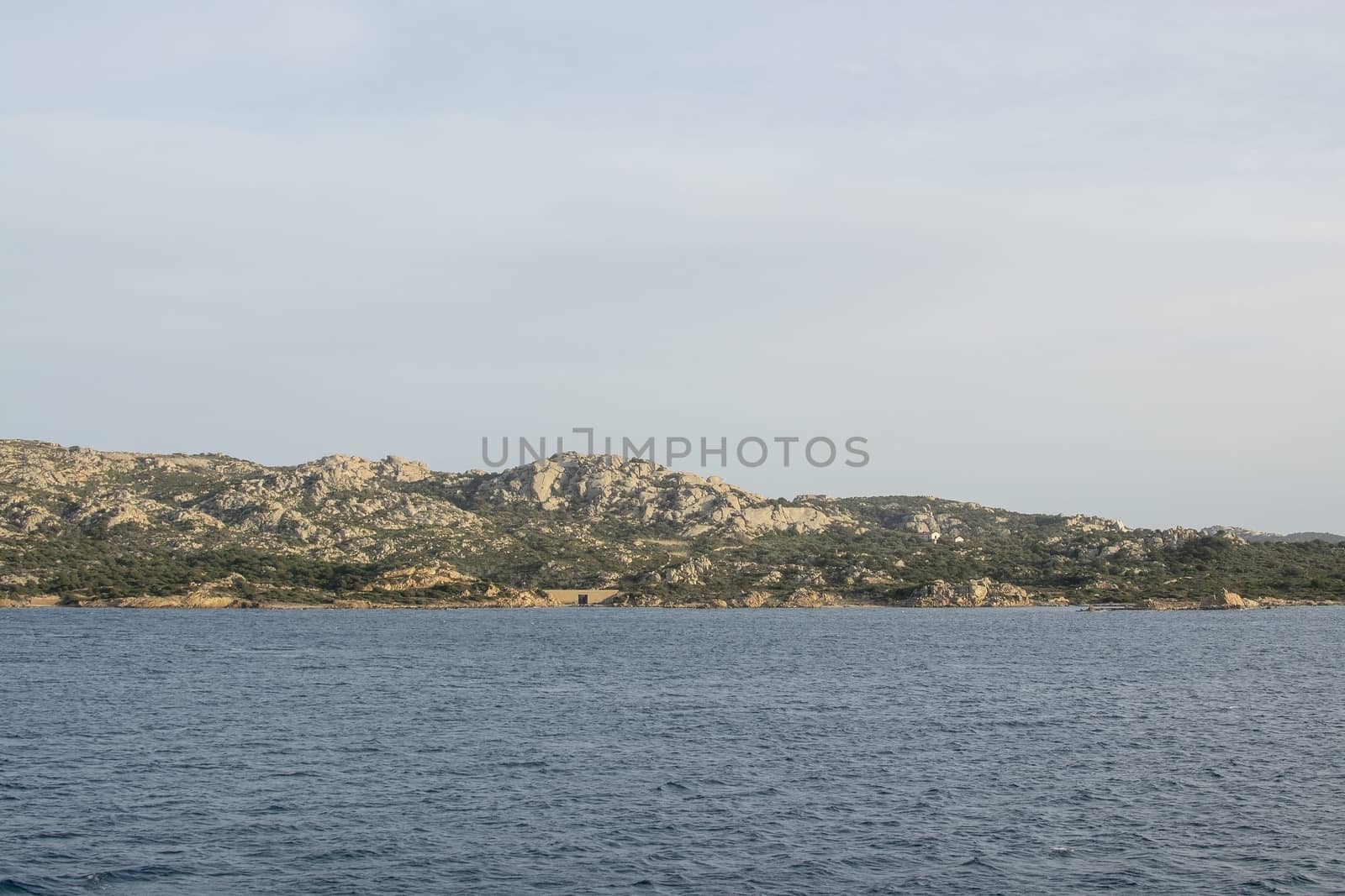 Archipelago landscape between Palau and Isola Maddalena  by ArtesiaWells