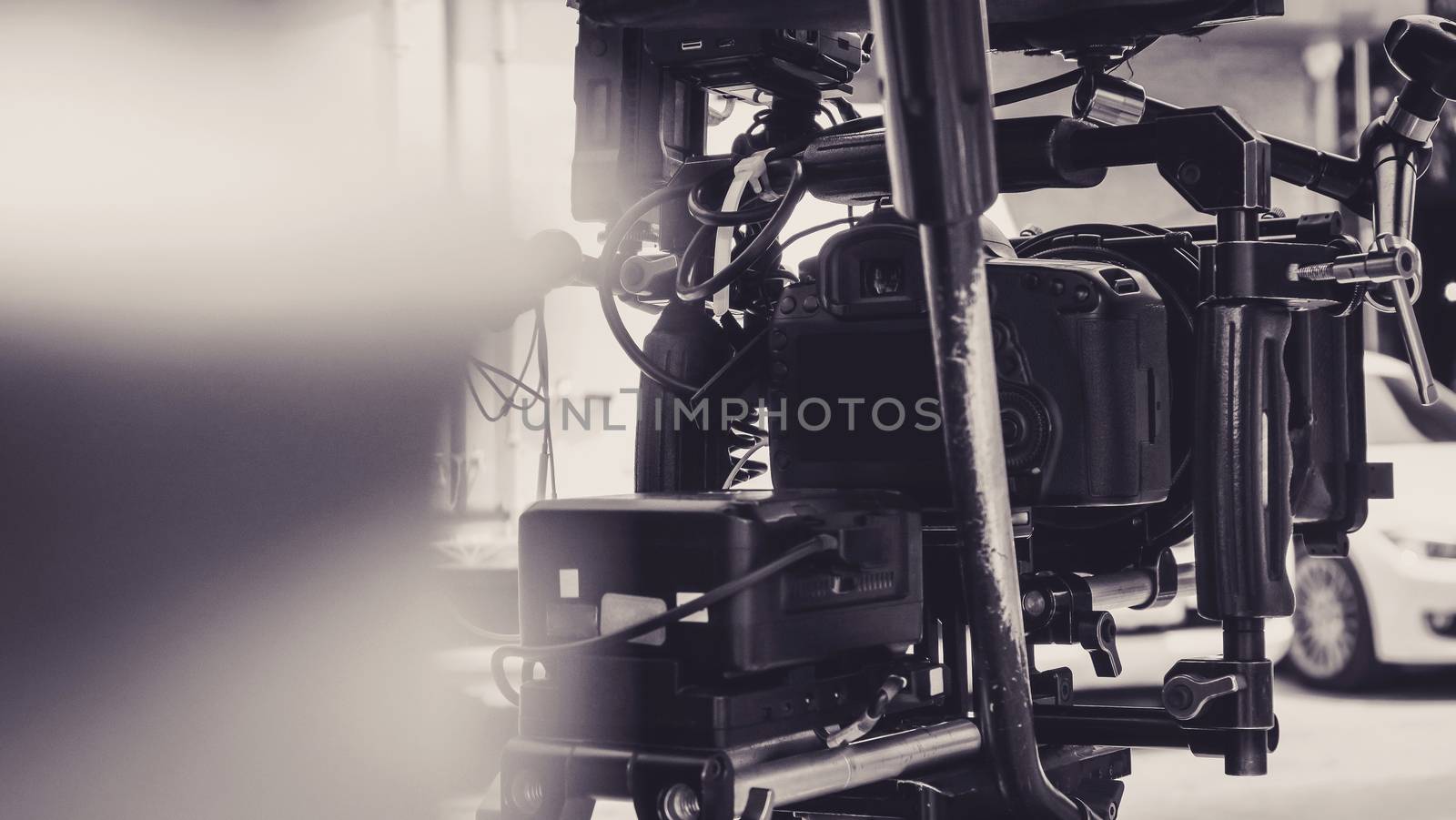 Behind the scenes background